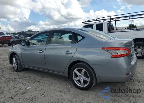 2014 Nissan Sentra S from USA, damaged, VIN 3N1AB7AP8EL637847